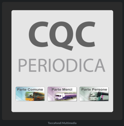 Schermata cqc periodica