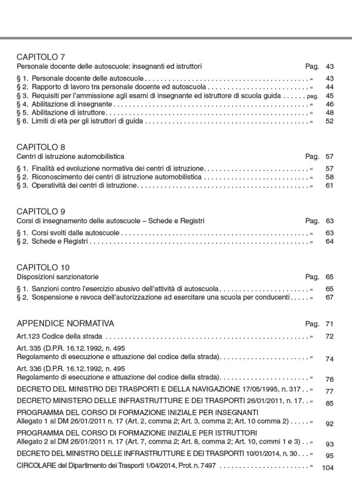 autoscuole normativa