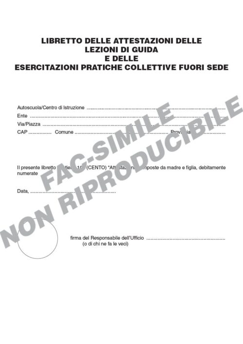 Allegato Frequenza CQC