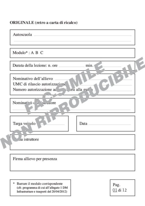 Libretto GUIDA Autostrada 1