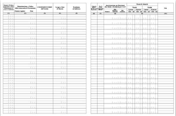 RegistriALLIEVI-TRASFER