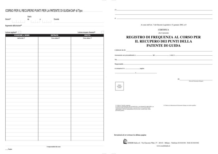 RegistriPUNTI-FREQUENZA