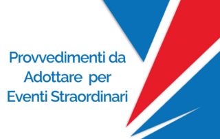 provvedimenti in caso di evento straordinario
